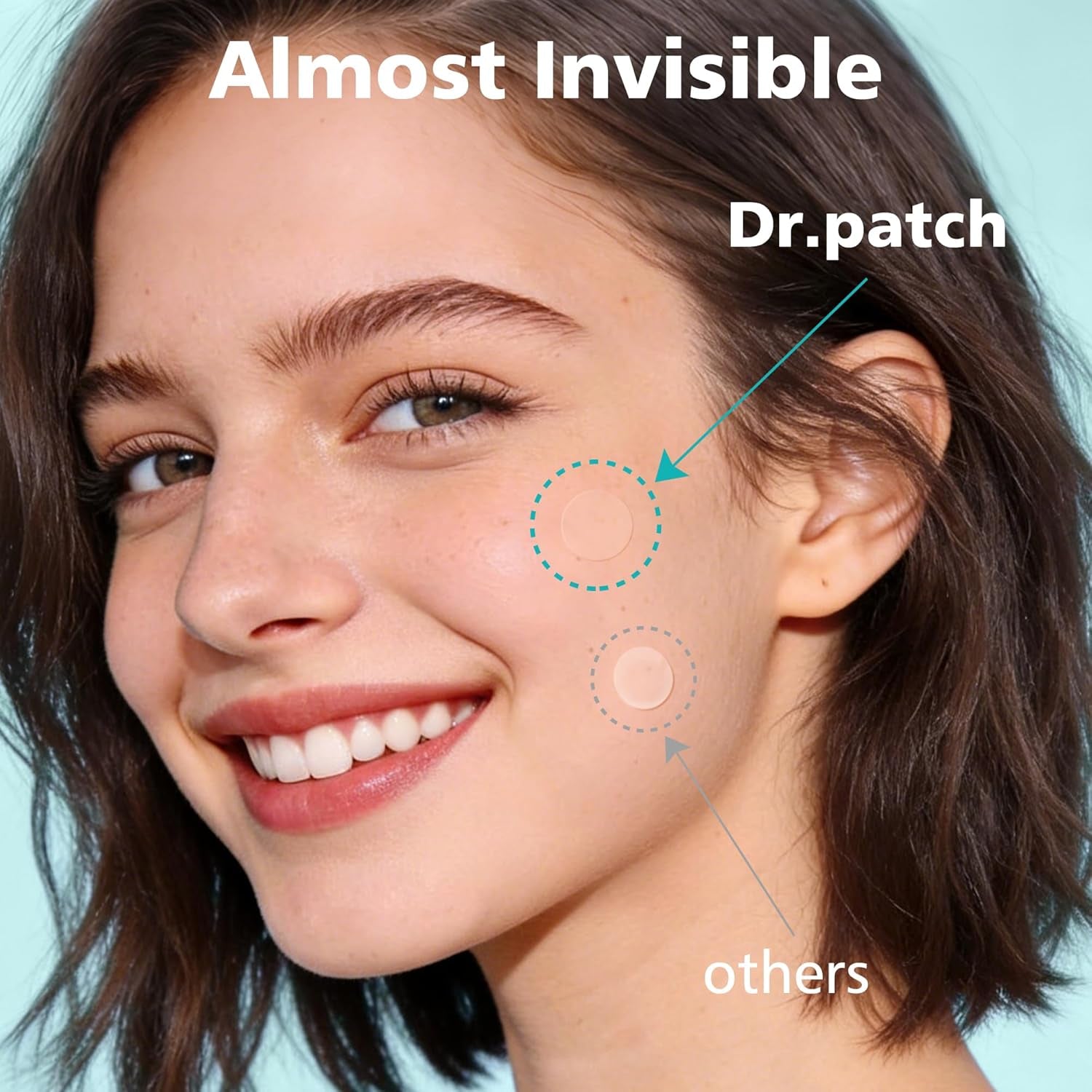 Pimple Patches for Face - 4 Size 600 Counts Acne Patches, Hydrocolloid Patches for Covering Zits and Blemishes, Spot Stickers with Salicylic Acid, Tea Tree Oil & Calendula Oil