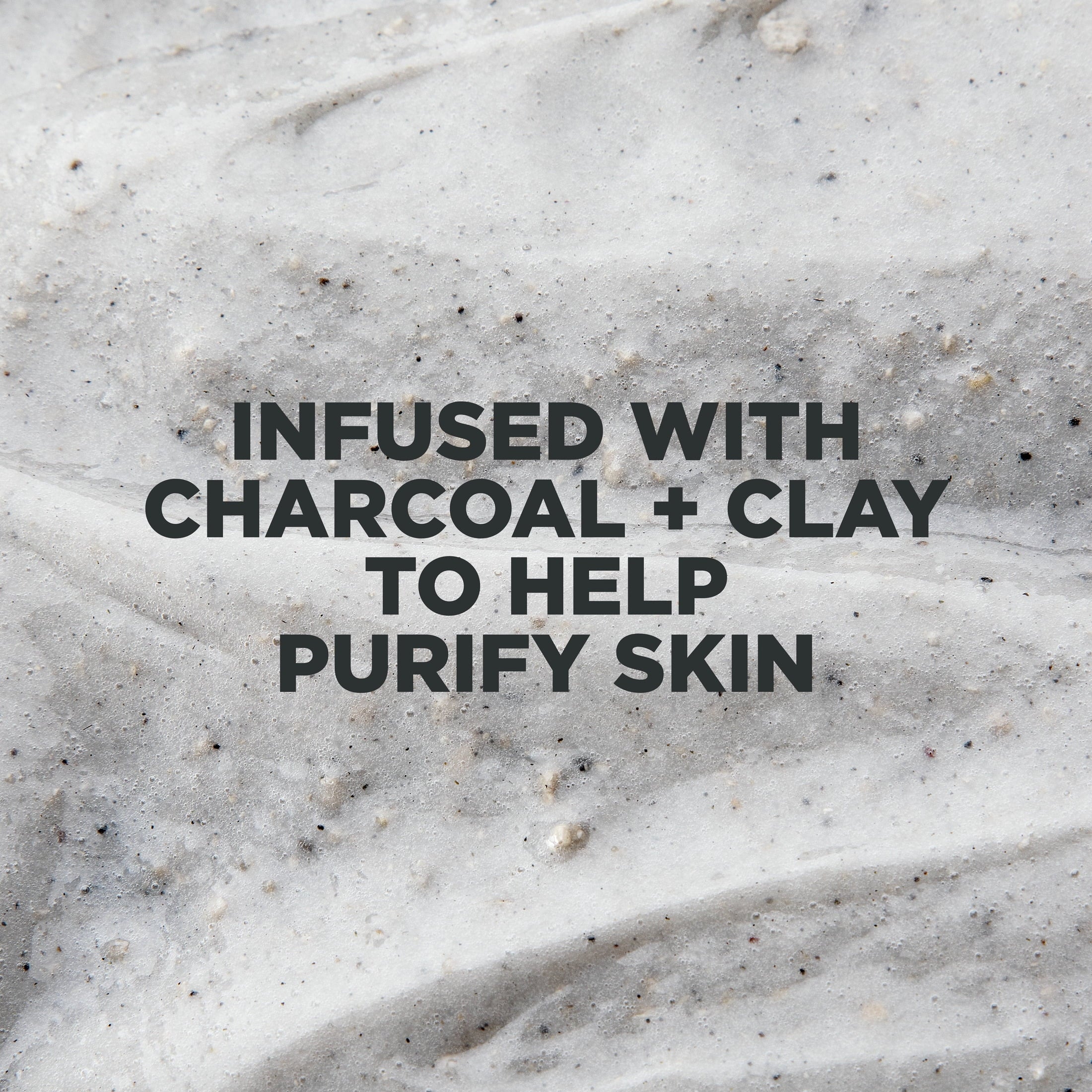 (4 Pack)  Elements Liquid Body Wash and Face Wash Charcoal + Clay Nourishing Cleanser, 30 Oz